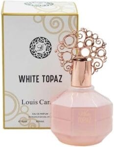 White topaz louis cardin eau de parfum pour femme