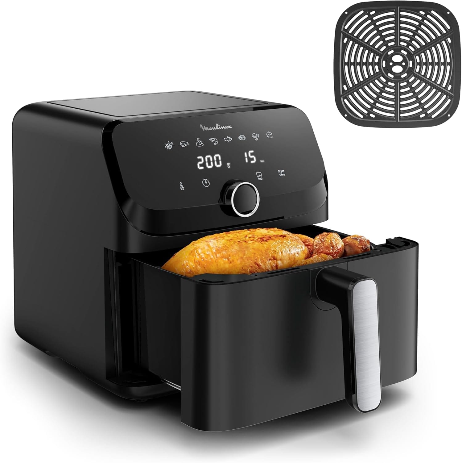 Moulinex Friteuse à air Très grande capacité de 7.5L Moulinex EZ8558F0