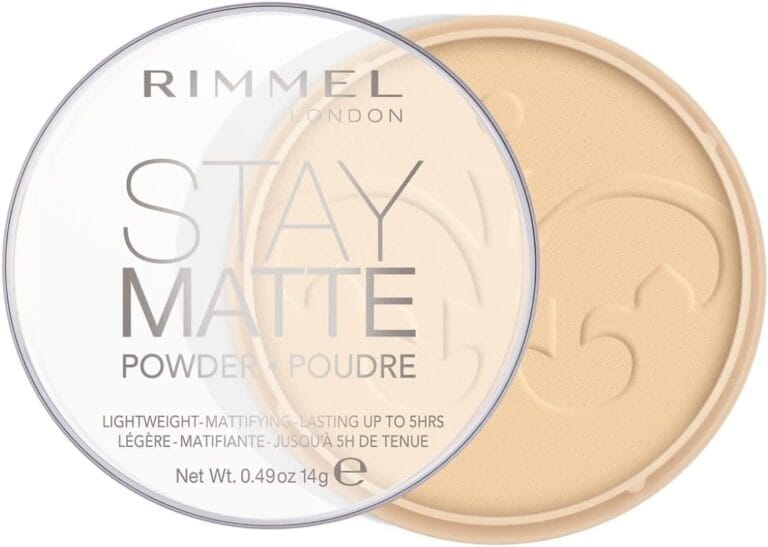 Rimmel - Poudre Compact Stay Matte - Anti-Brillance - Fini Mat et Naturel