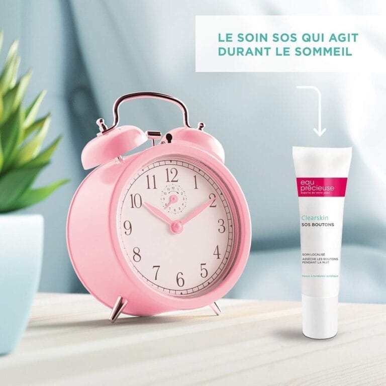 Eau Précieuse - SOS Clearskin - Soin Localisé - Assèche les Boutons pendant la Nuit et Aide à les réduire- Peaux à tendance acnéique - 10ml