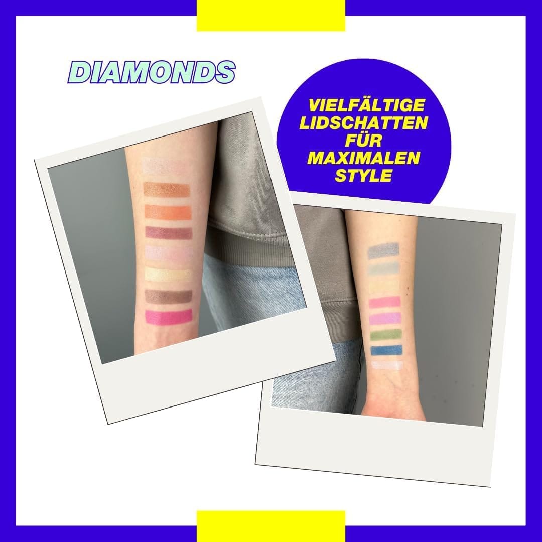 ZMILE Cosmetics Palette de Maquillage 'Diamonds' Cosmétiques véganes