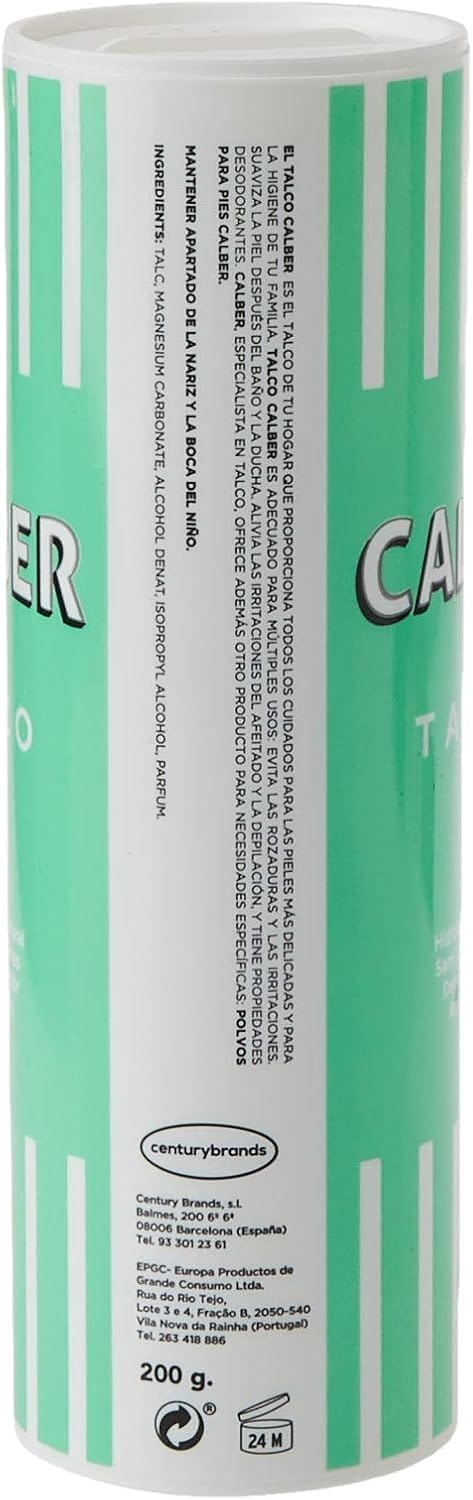 Calber Talco Dermoprotector & Hipoalergénico Poudre de Talc