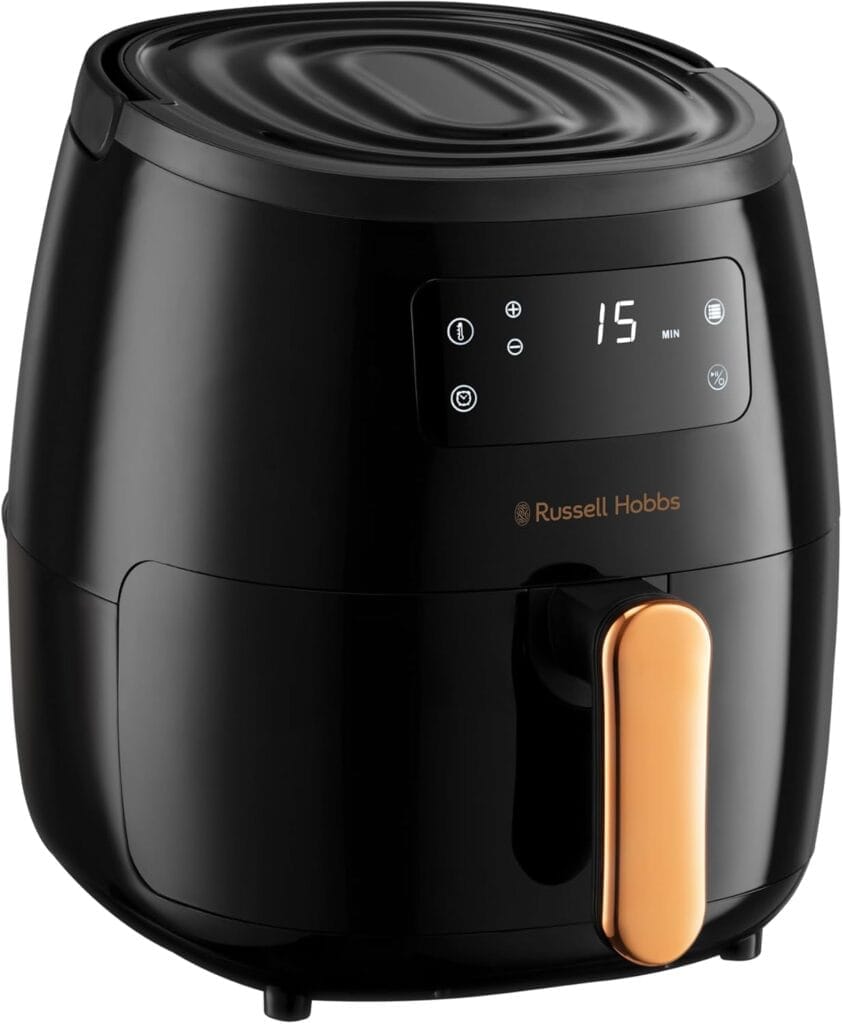 Russell Hobbs Air Fryer XL de 5,5L [Multicuiseur 7en1 - incl. poignée] Friteuse sans huile, technologie rapid air (cuit, grille, rôtit & plus; réglage...