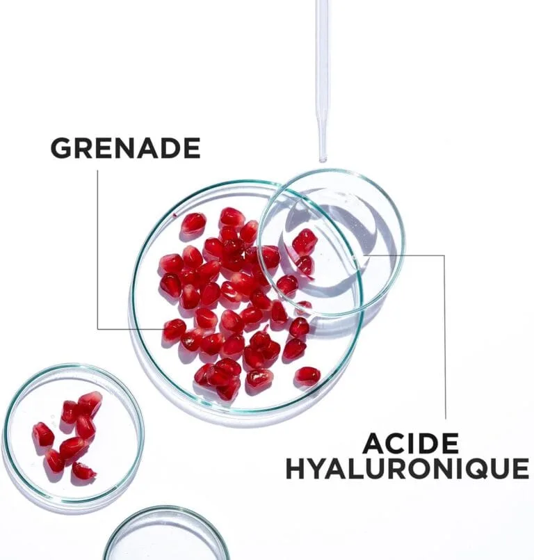 GARNIER Skin Active - Masque Visage Tissu Hydra Bomb - Super Hydratant & Repulpant - À Base De Grenade & Acide Hyaluronique - Vegan & Cruelty Free - Peaux Déshydratées - x1