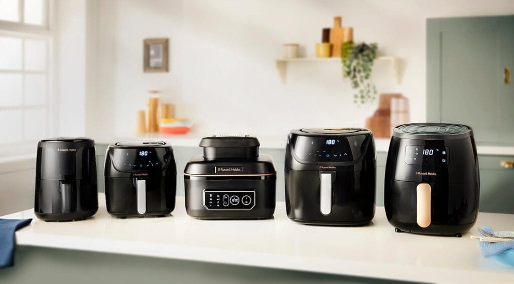 Russell Hobbs Air Fryer XL 5,5l [Multicuiseur: frit, cuit, rôti, grille] Friteuse sans huile & Gril (7 programmes, Convient au lave-vaiselle, Contrôle...