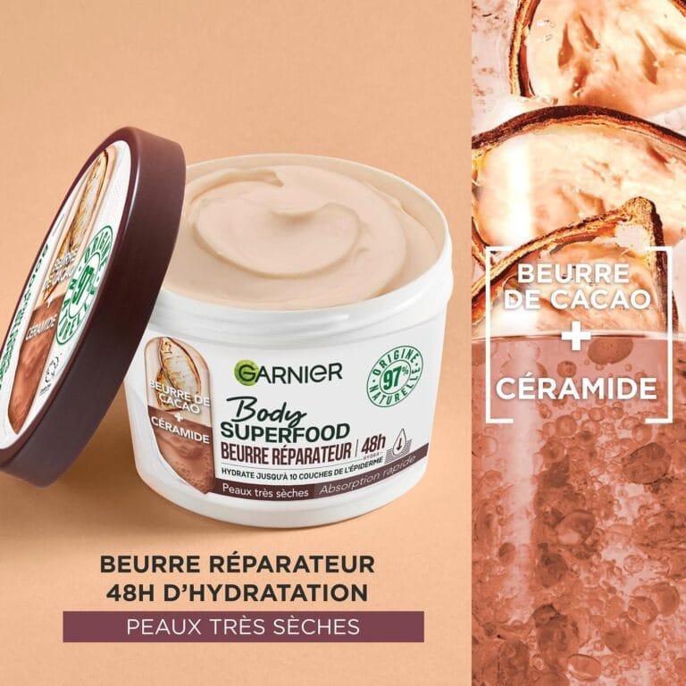 Garnier - Body Superfood - Crème Soin Corps Réparatrice