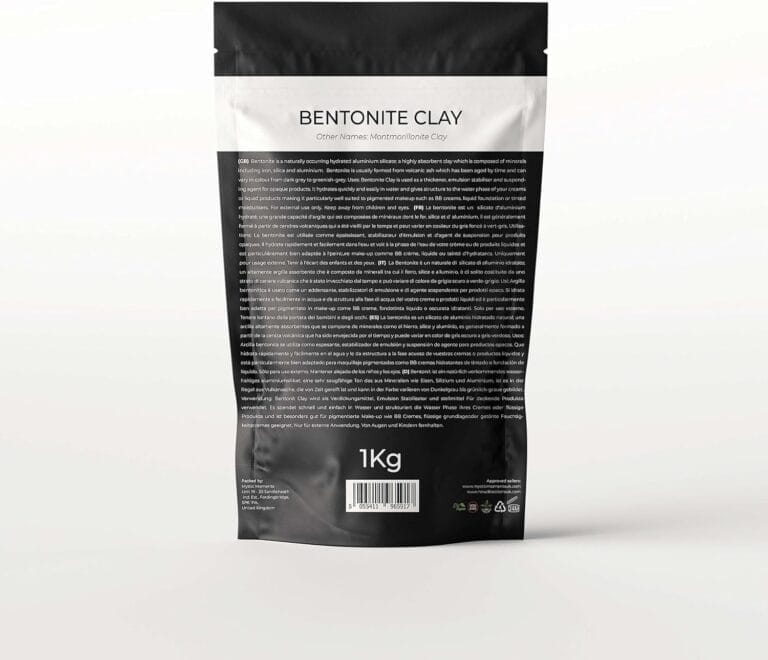 Moments mystiques | Argile naturelle bentonite Pure et naturelle végétalienne sans OGM