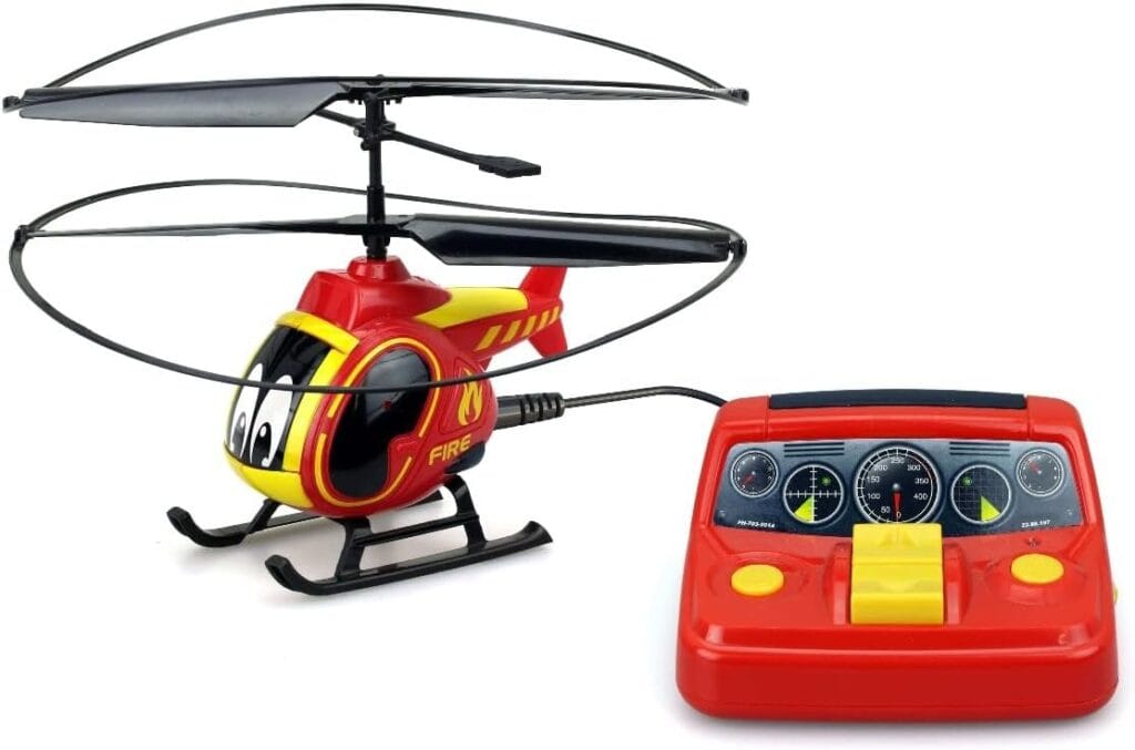 Hélicoptère Pompier pour enfant Télécommandé